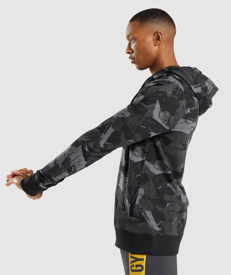 Men's Gymshark Bold Hoodie Camo | NZ 1DETIW